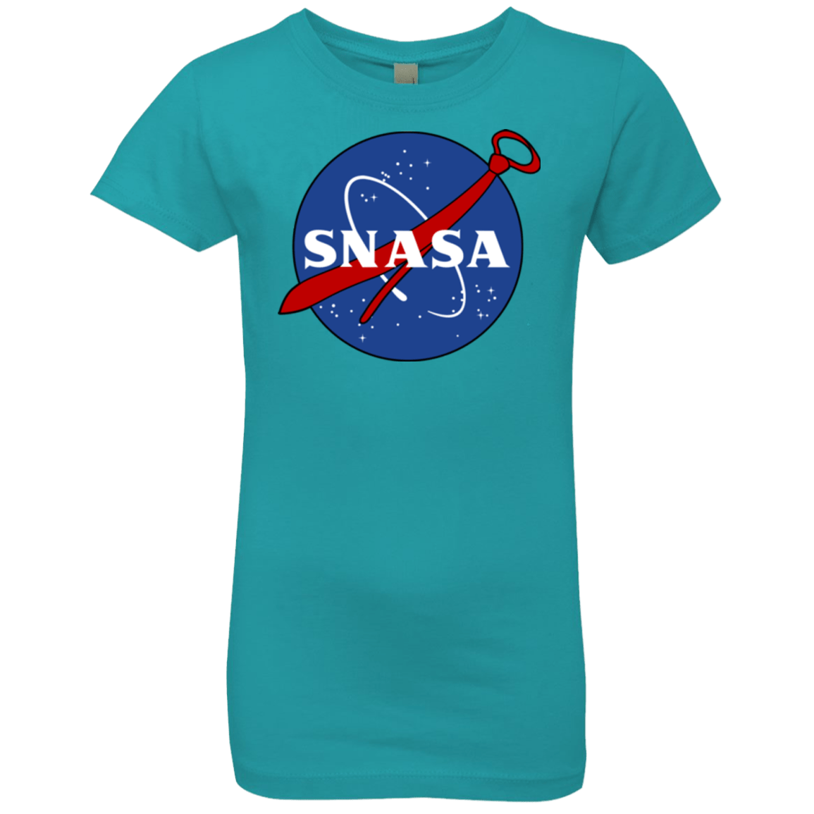 T-Shirts Tahiti Blue / YXS SNASA Girls Premium T-Shirt