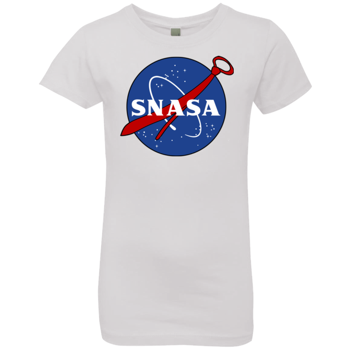 T-Shirts White / YXS SNASA Girls Premium T-Shirt