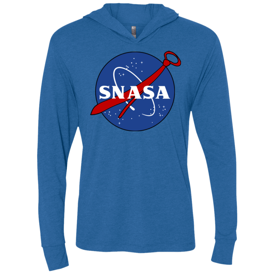 T-Shirts Vintage Royal / X-Small SNASA Triblend Long Sleeve Hoodie Tee