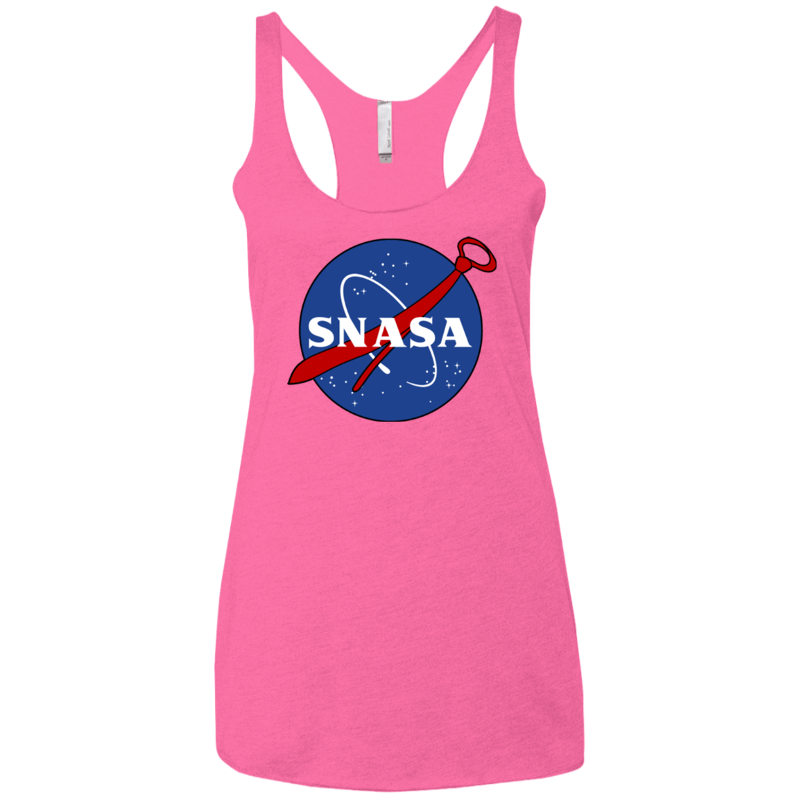 T-Shirts Vintage Pink / X-Small SNASA Women's Triblend Racerback Tank
