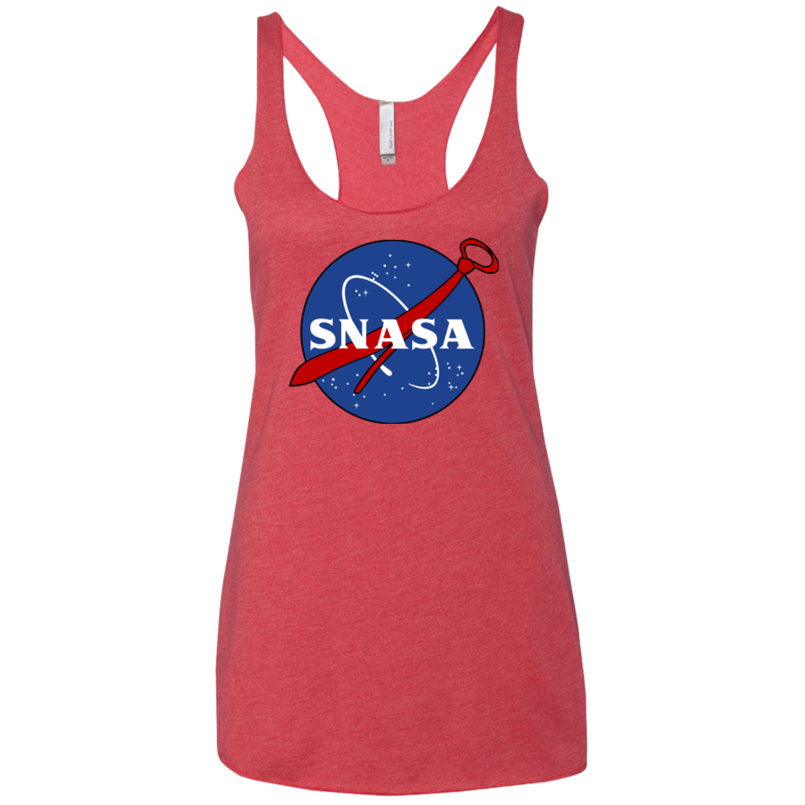T-Shirts Vintage Red / X-Small SNASA Women's Triblend Racerback Tank