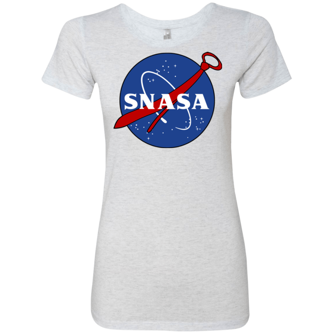 T-Shirts Heather White / Small SNASA Women's Triblend T-Shirt