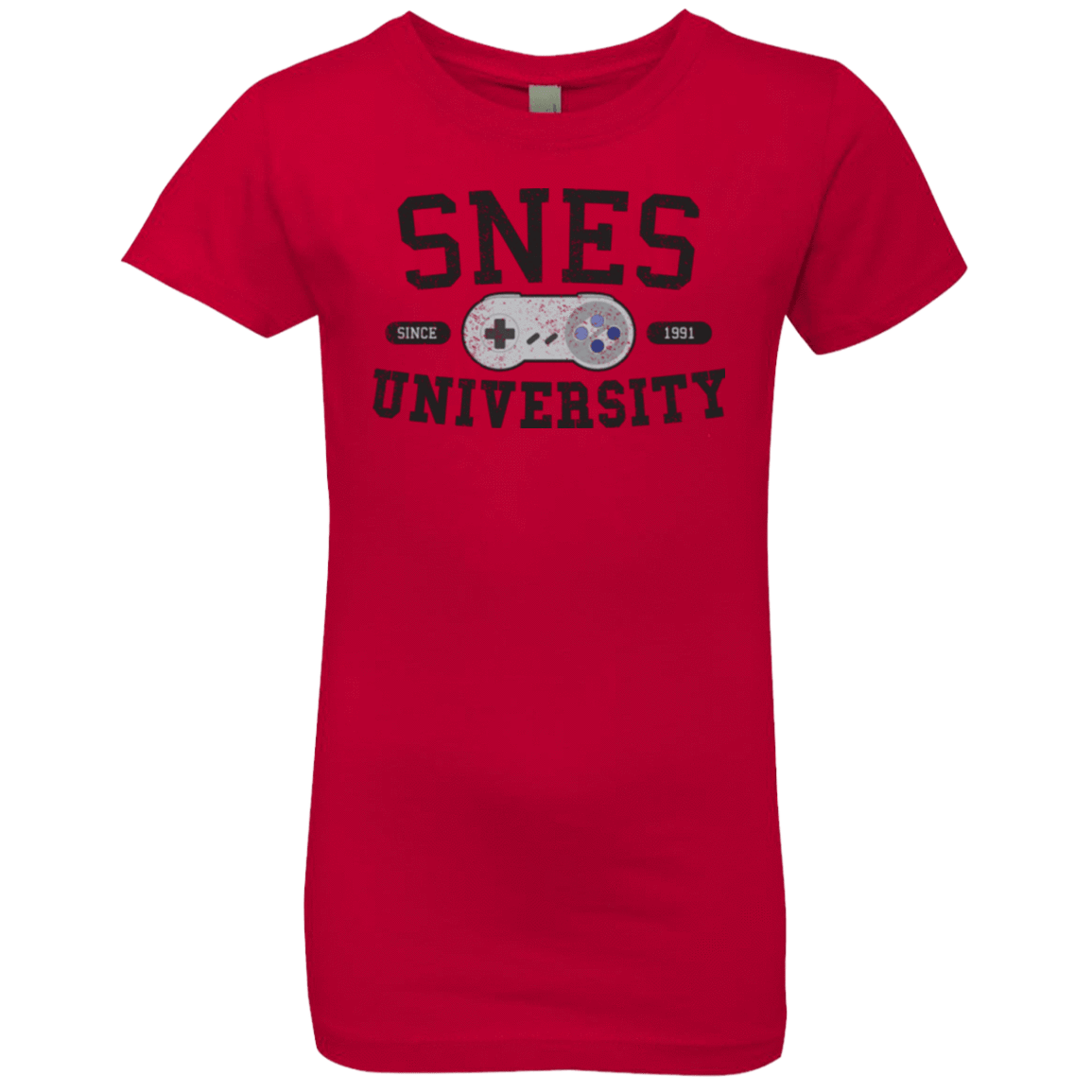 T-Shirts Red / YXS SNES Girls Premium T-Shirt
