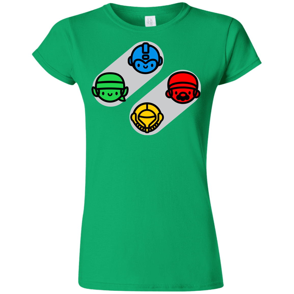 T-Shirts Irish Green / S SNES Junior Slimmer-Fit T-Shirt
