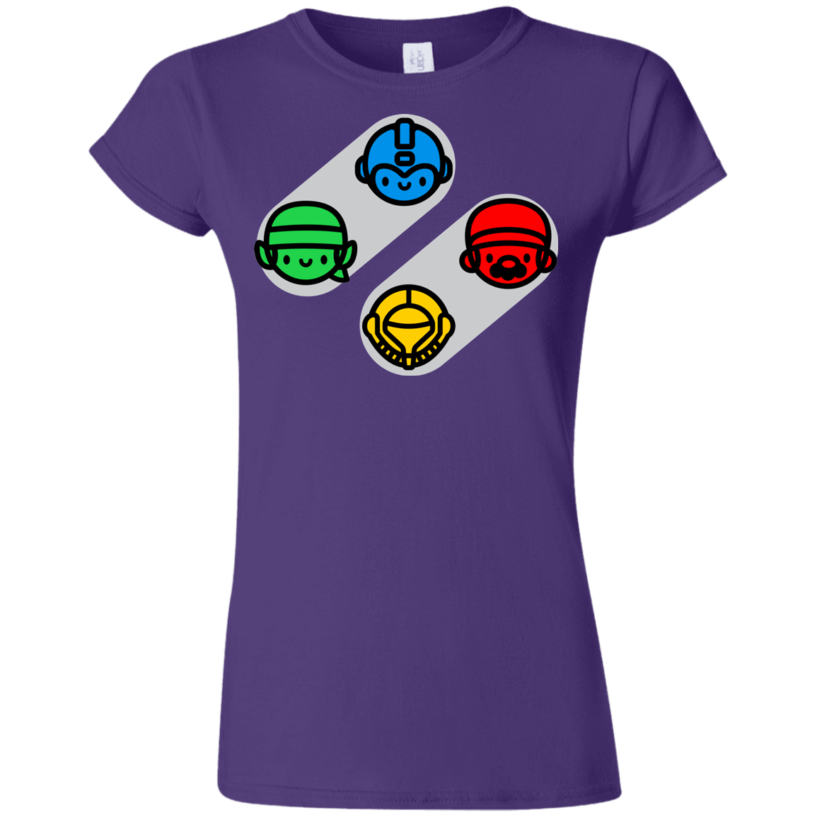 T-Shirts Purple / S SNES Junior Slimmer-Fit T-Shirt