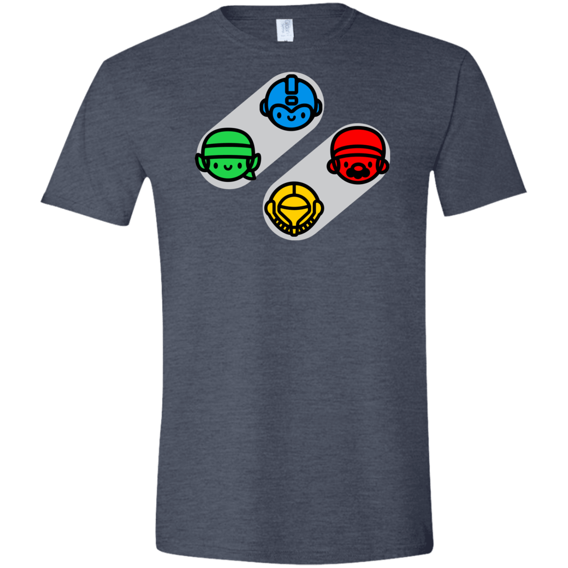 SNES Men's Semi-Fitted Softstyle