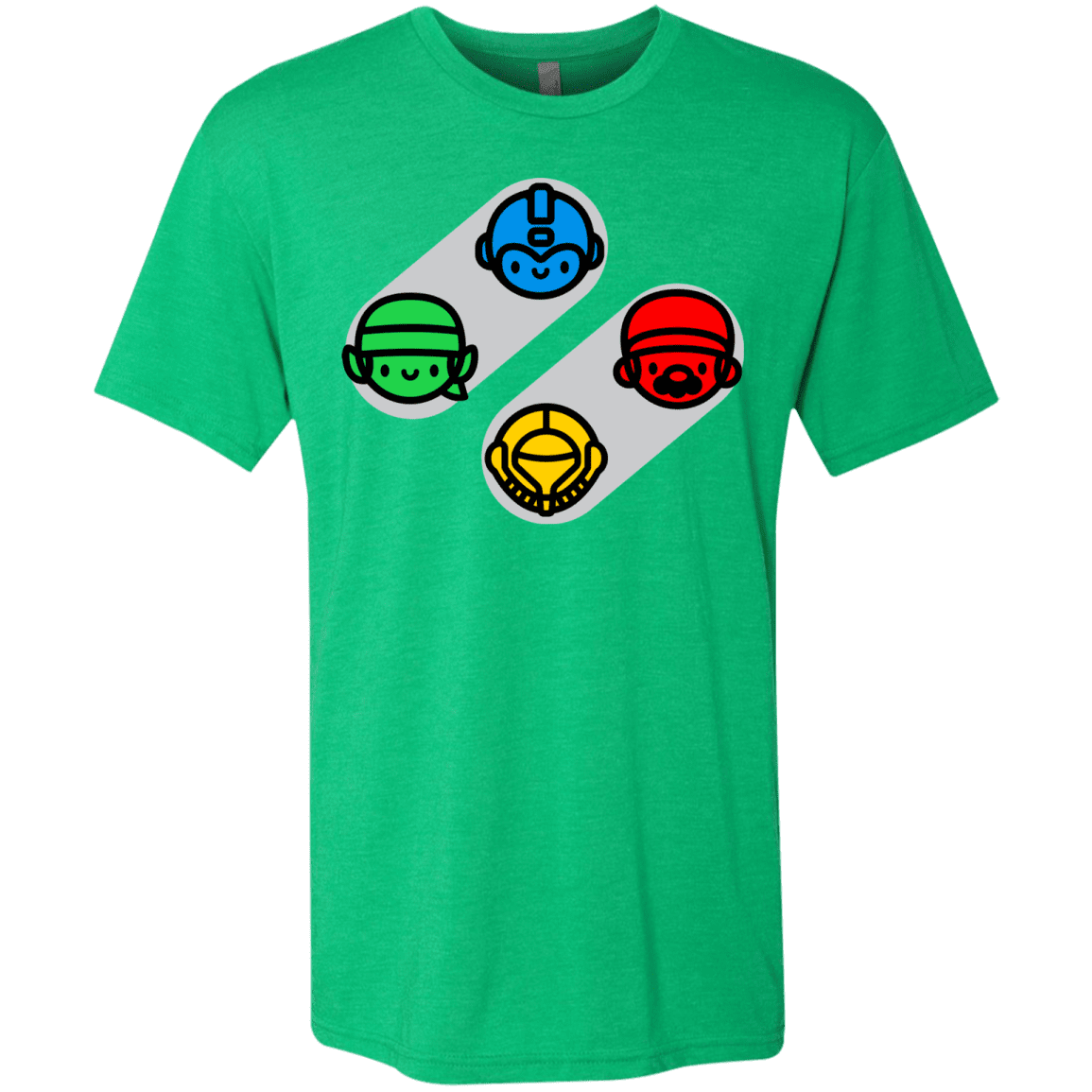 T-Shirts Envy / S SNES Men's Triblend T-Shirt