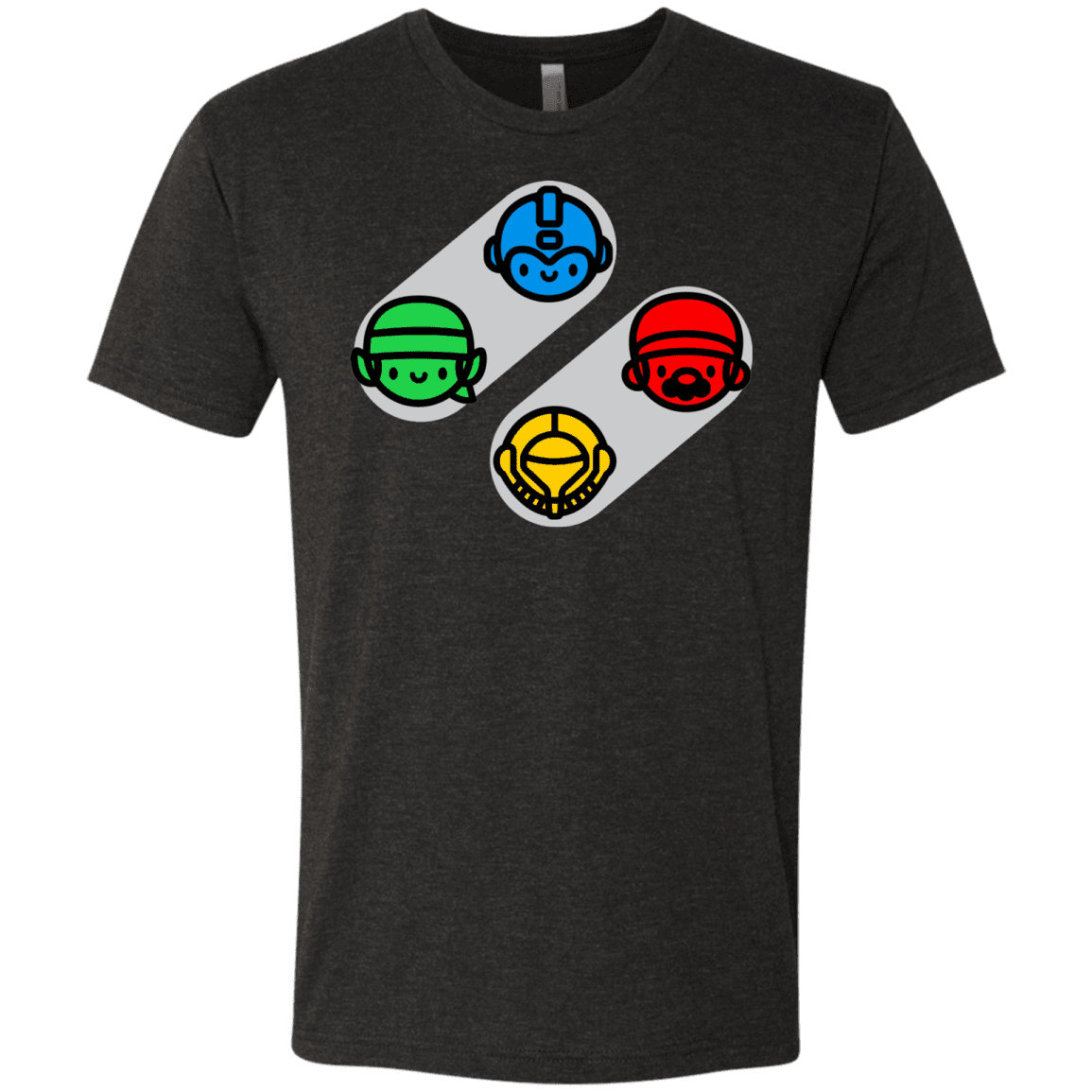 T-Shirts Vintage Black / S SNES Men's Triblend T-Shirt