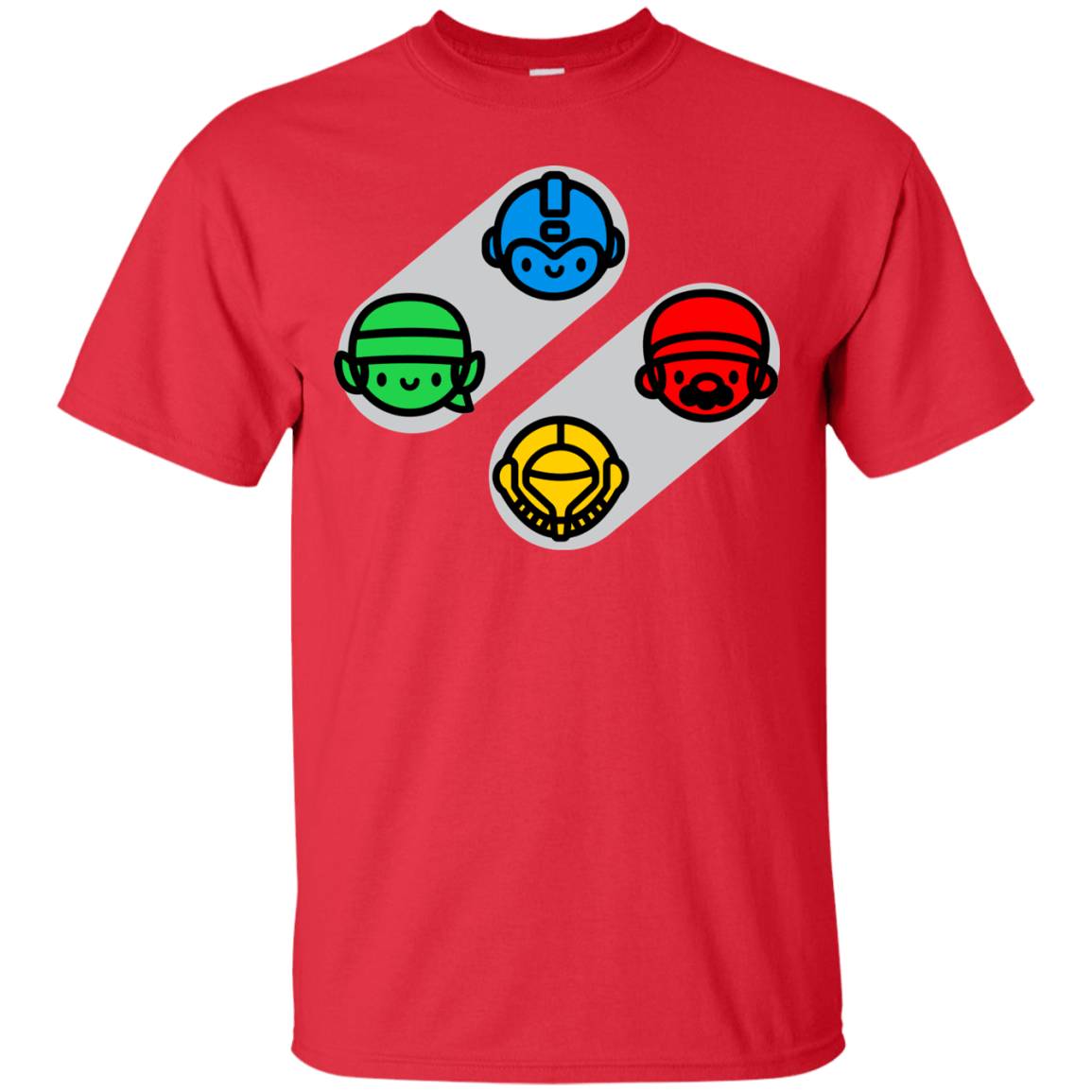 T-Shirts Red / S SNES T-Shirt