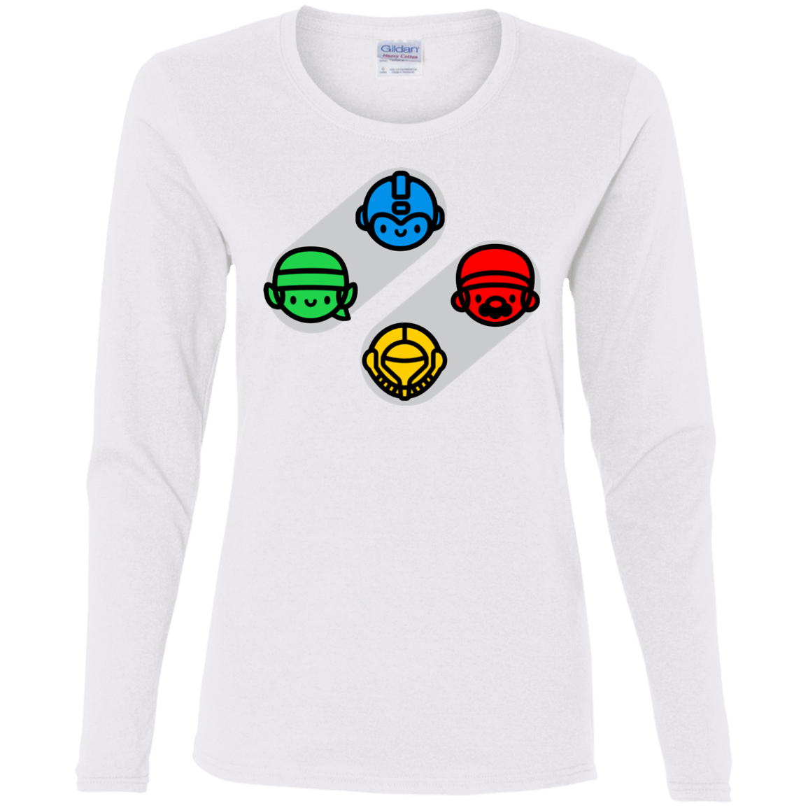 T-Shirts White / S SNES Women's Long Sleeve T-Shirt