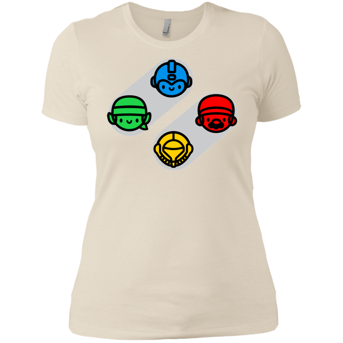 T-Shirts Ivory/ / X-Small SNES Women's Premium T-Shirt