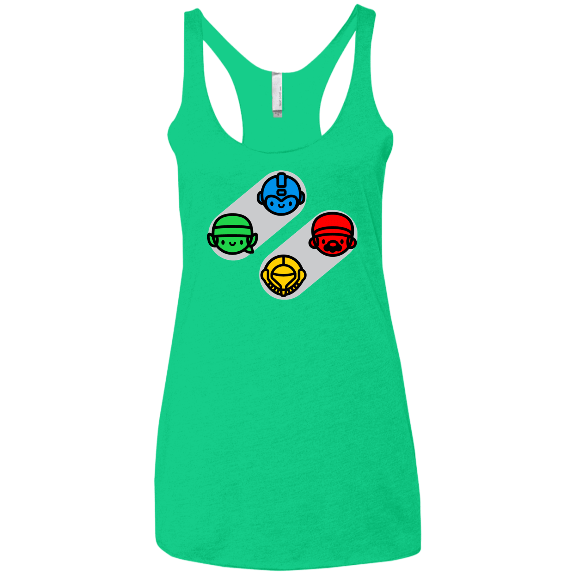 SNES Women's Triblend Racerback Tank