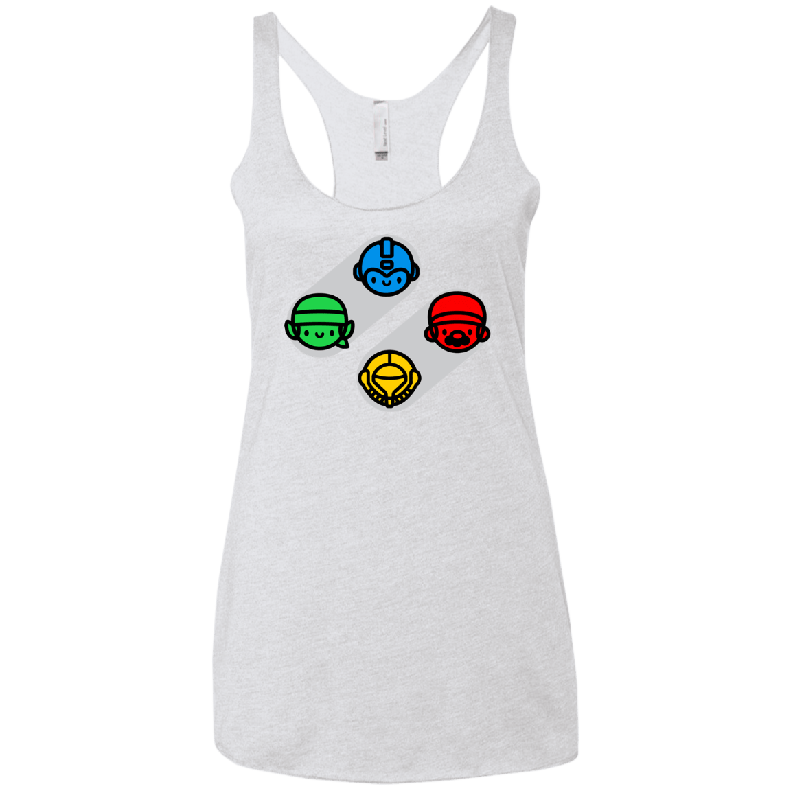 SNES Women's Triblend Racerback Tank