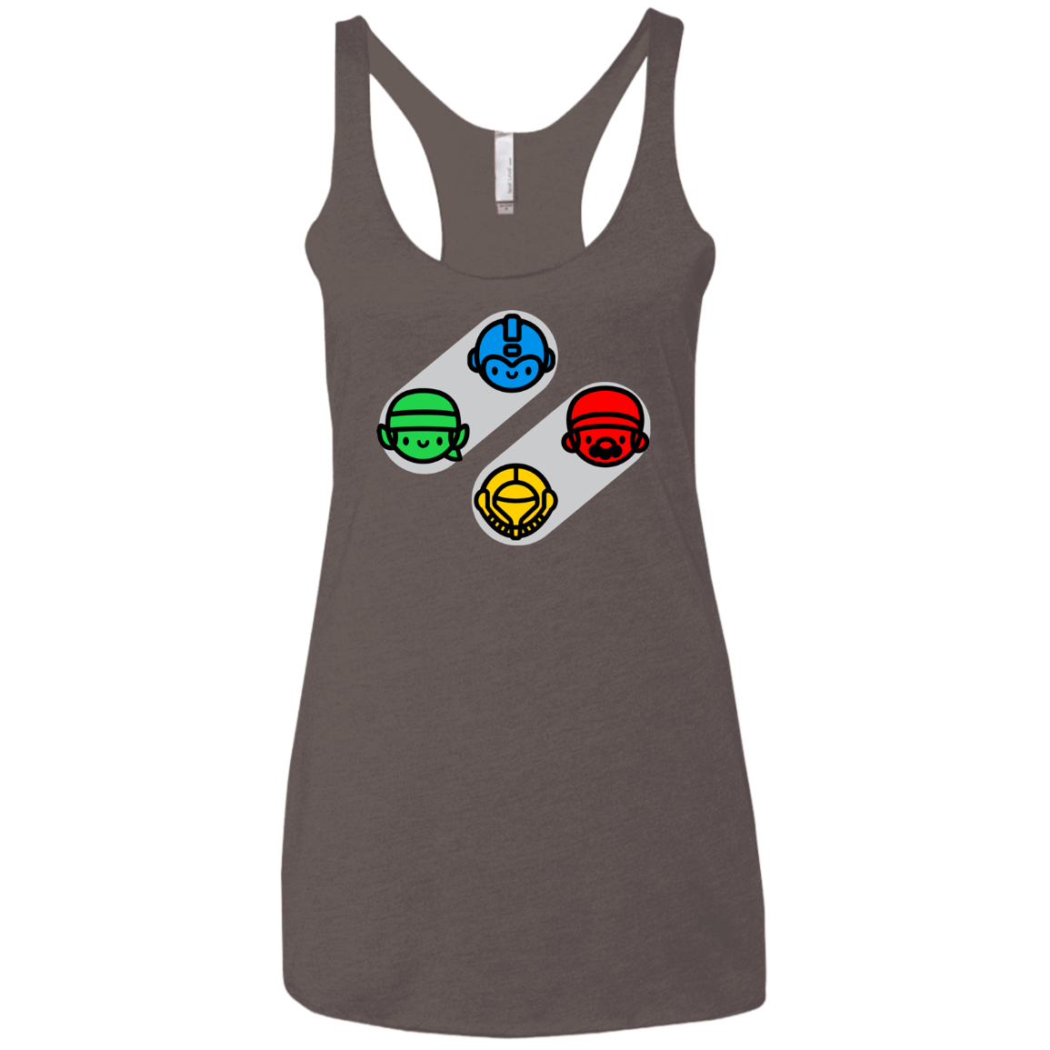 SNES Women's Triblend Racerback Tank