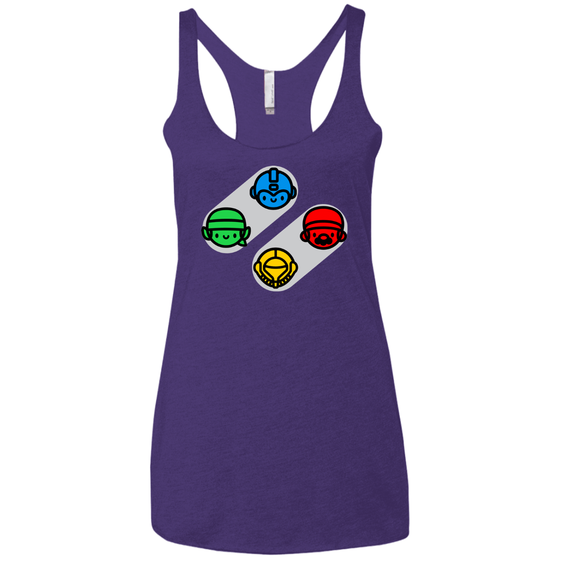 SNES Women's Triblend Racerback Tank