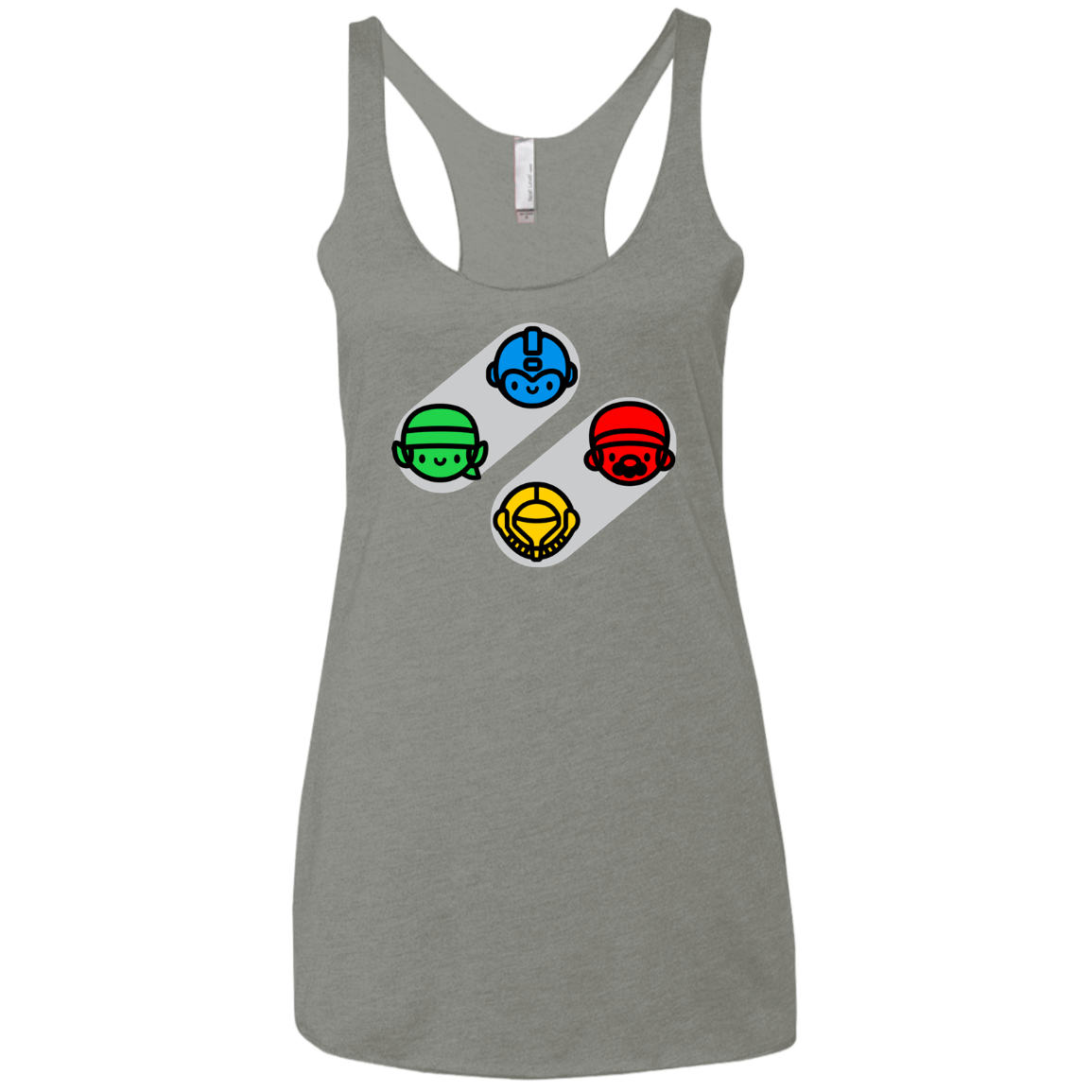SNES Women's Triblend Racerback Tank
