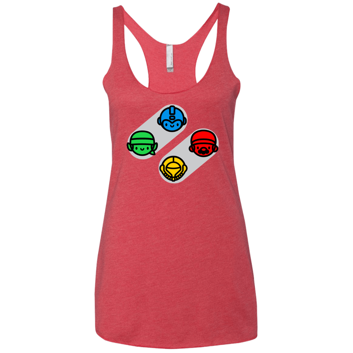 SNES Women's Triblend Racerback Tank