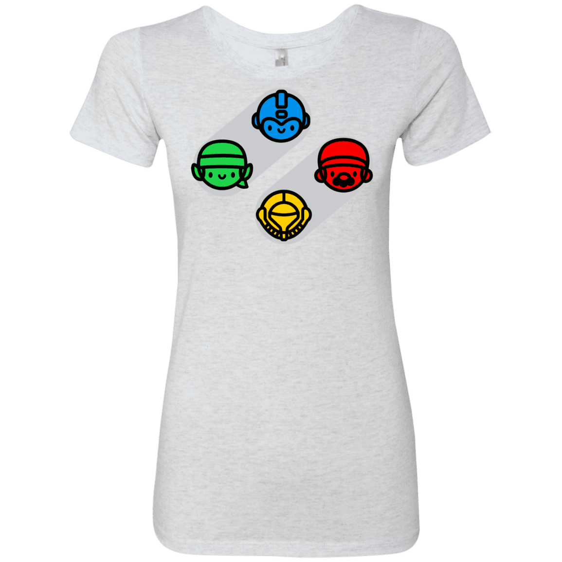 T-Shirts Heather White / S SNES Women's Triblend T-Shirt