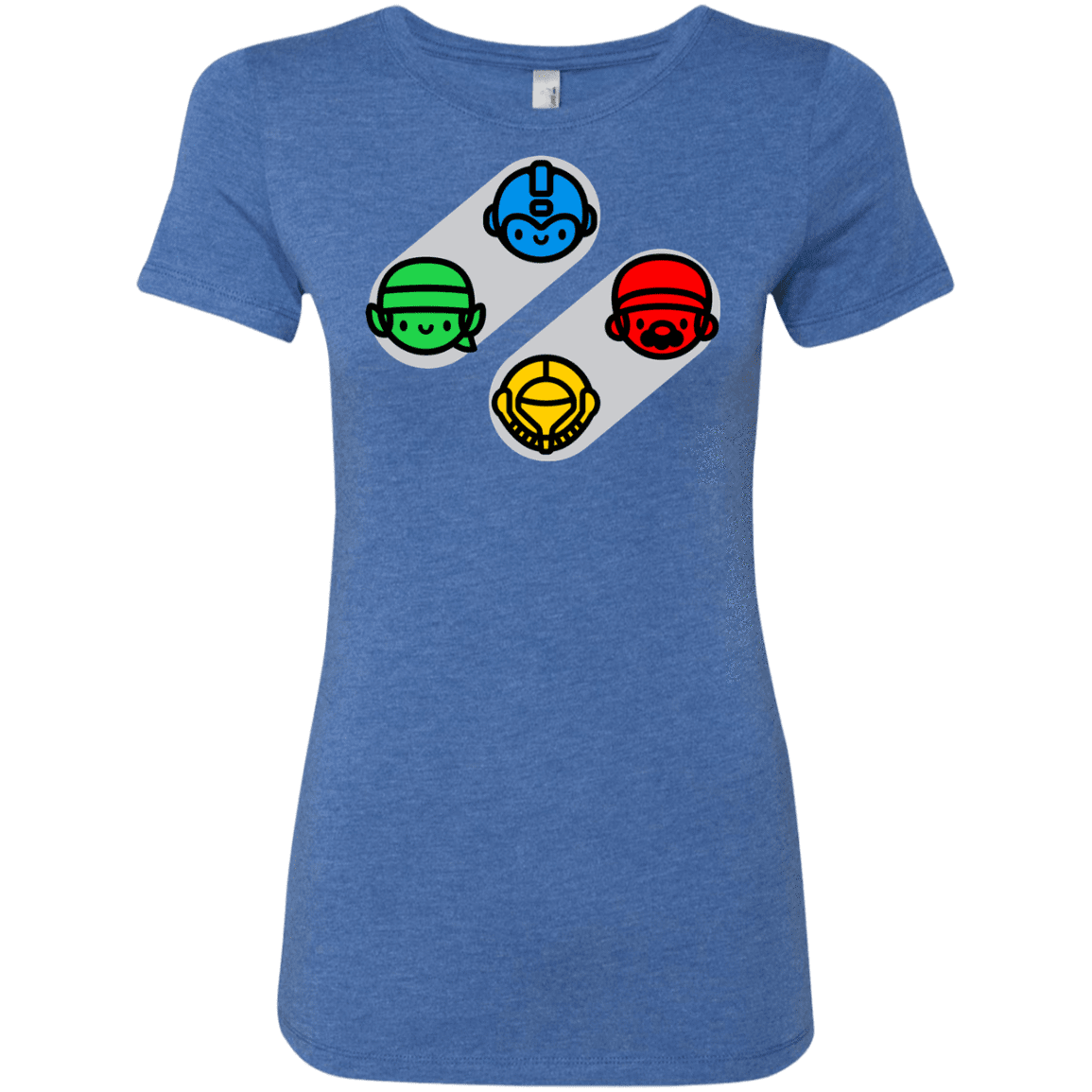 T-Shirts Vintage Royal / S SNES Women's Triblend T-Shirt