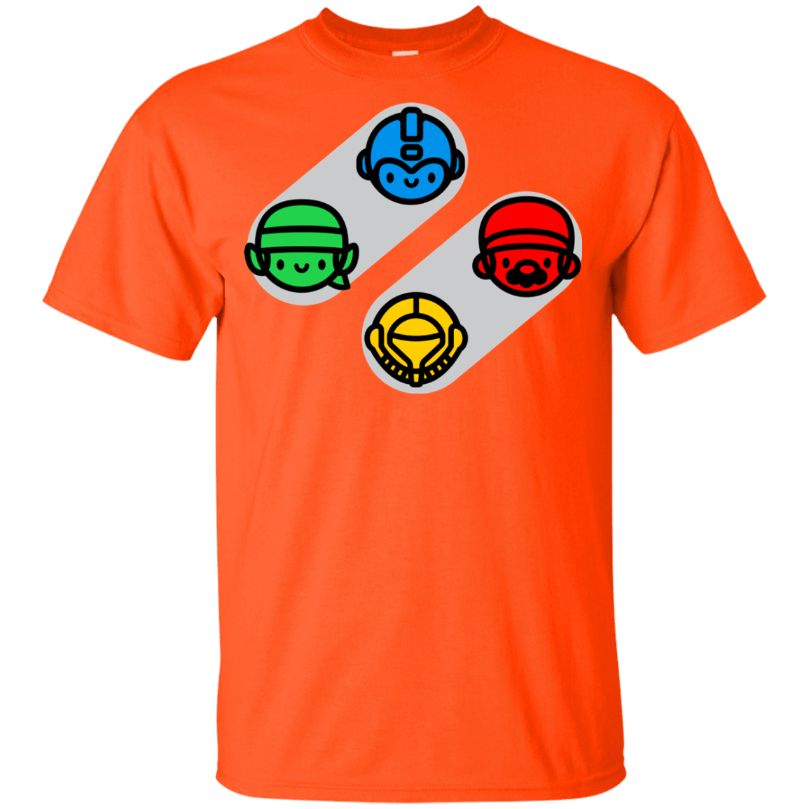 T-Shirts Orange / YXS SNES Youth T-Shirt