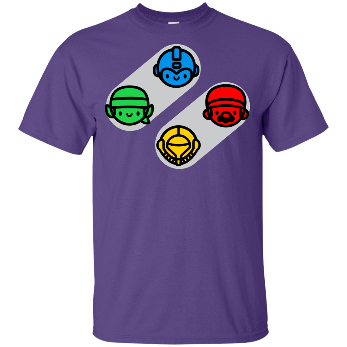 T-Shirts Purple / YXS SNES Youth T-Shirt