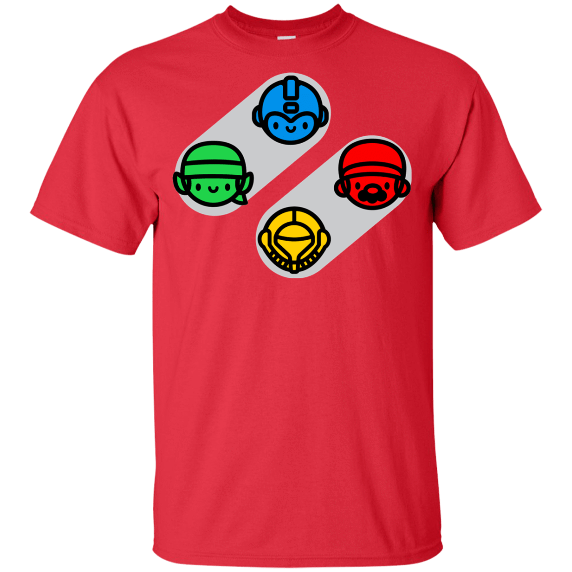 T-Shirts Red / YXS SNES Youth T-Shirt