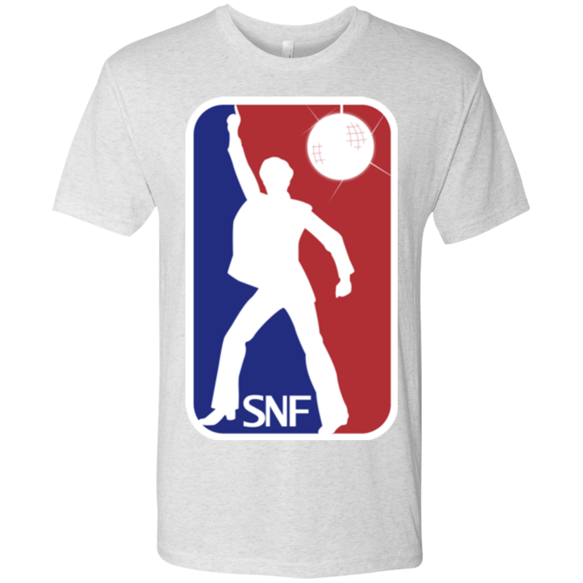 T-Shirts Heather White / Small SNF Men's Triblend T-Shirt