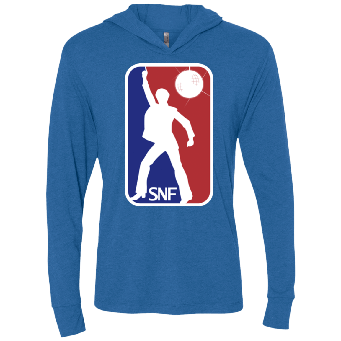 T-Shirts Vintage Royal / X-Small SNF Triblend Long Sleeve Hoodie Tee