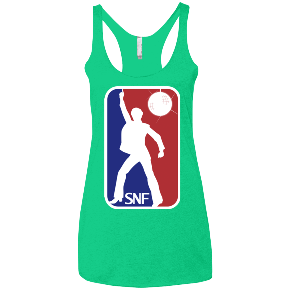 T-Shirts Envy / X-Small SNF Women's Triblend Racerback Tank