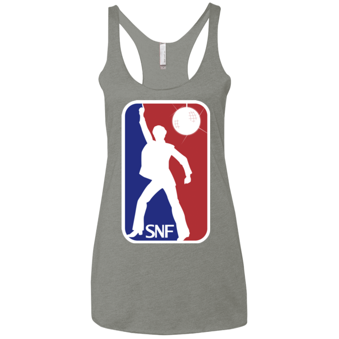 T-Shirts Venetian Grey / X-Small SNF Women's Triblend Racerback Tank