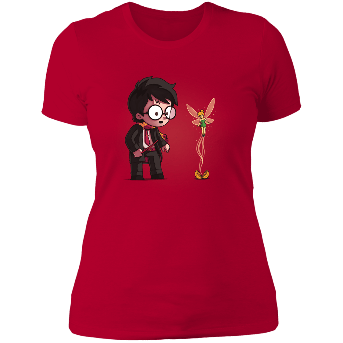 T-Shirts Red / S Snitch Wings Women's Premium T-Shirt