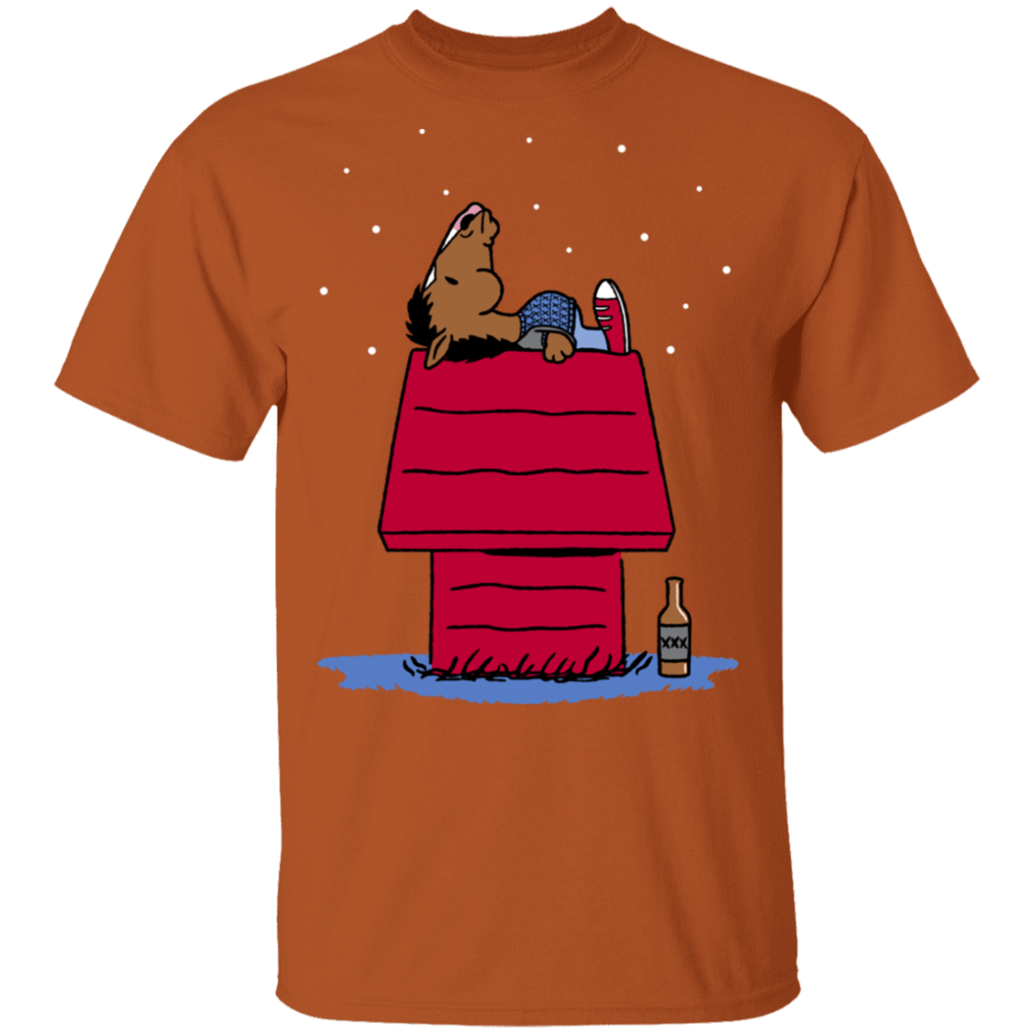 T-Shirts Texas Orange / S Snojack T-Shirt