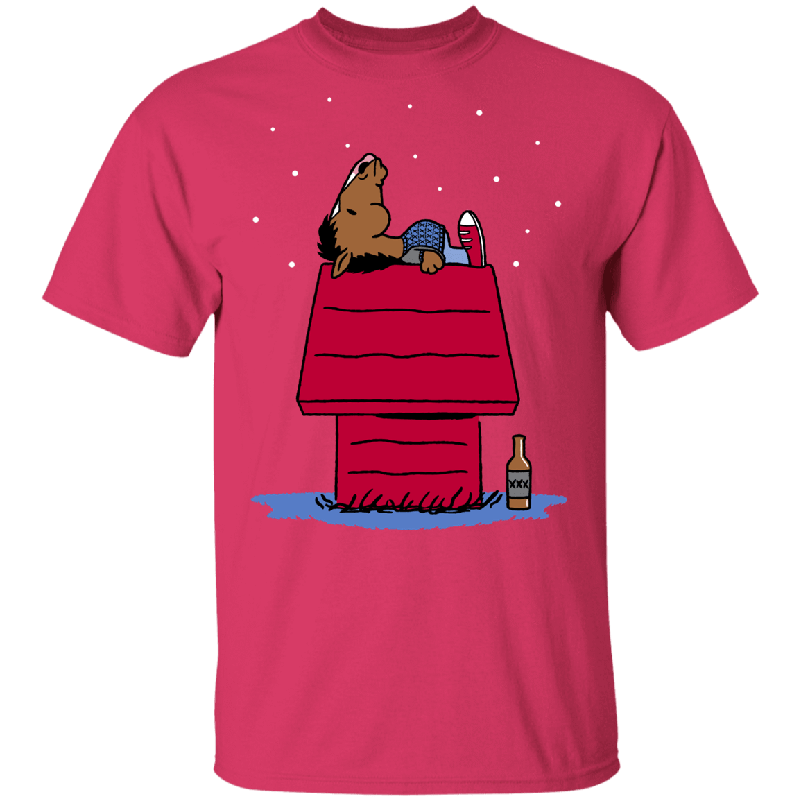 T-Shirts Heliconia / YXS Snojack Youth T-Shirt