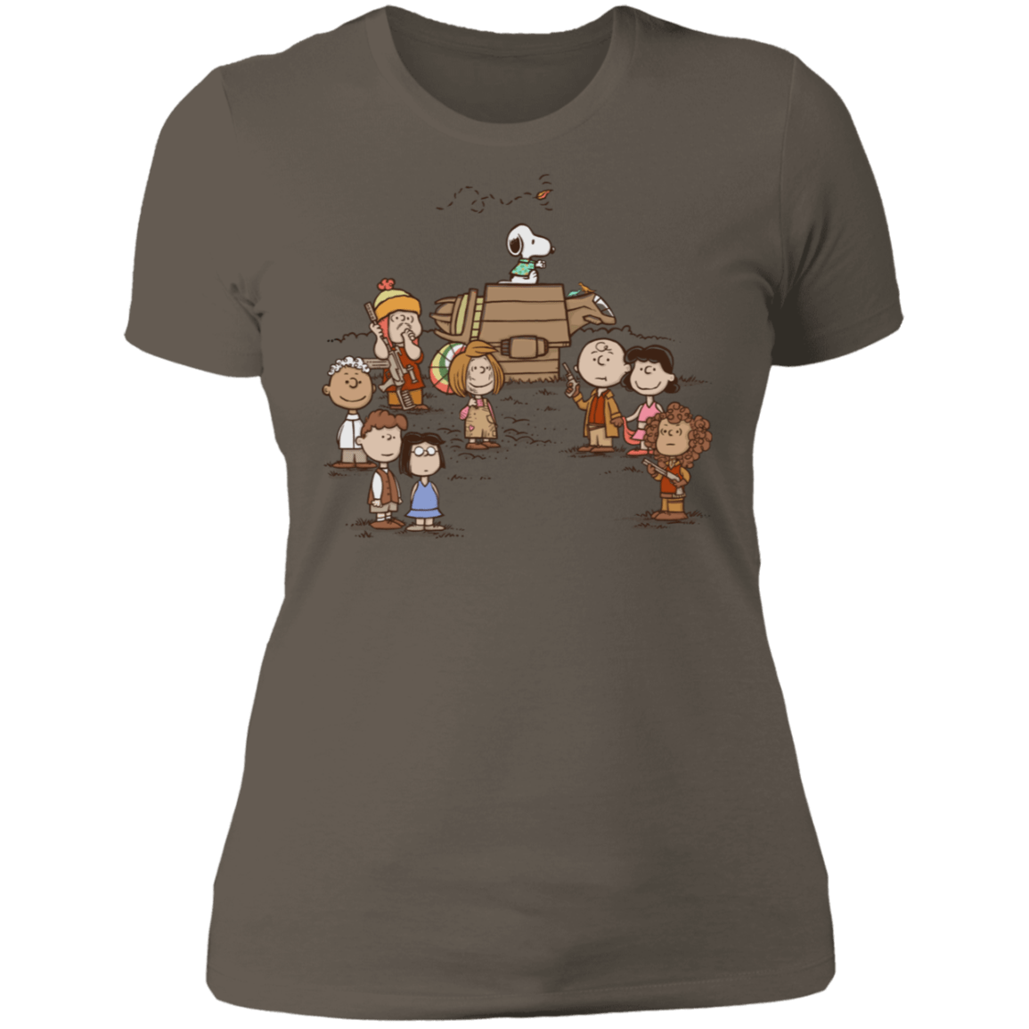 T-Shirts Warm Grey / S Snoopy Firefly Women's Premium T-Shirt