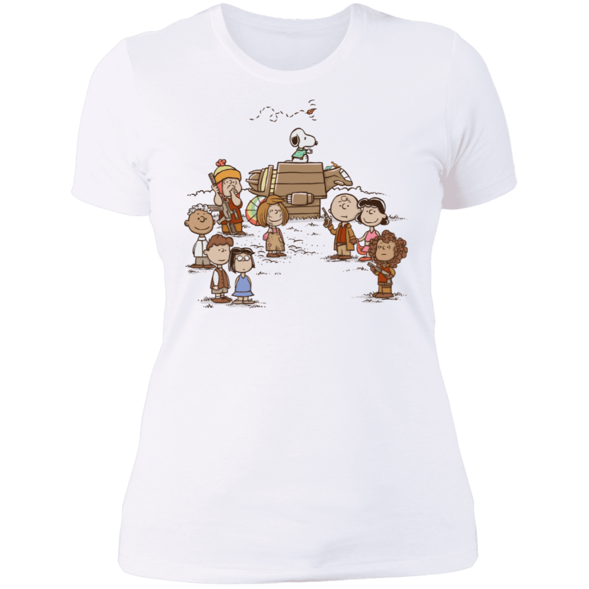 T-Shirts White / S Snoopy Firefly Women's Premium T-Shirt