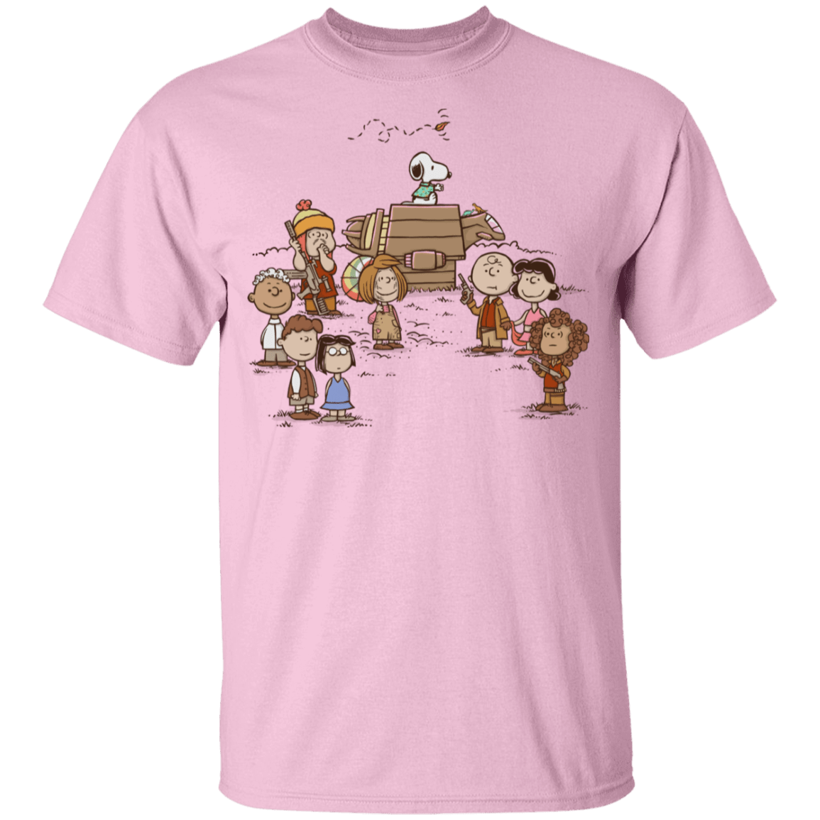 T-Shirts Light Pink / YXS Snoopy Firefly Youth T-Shirt