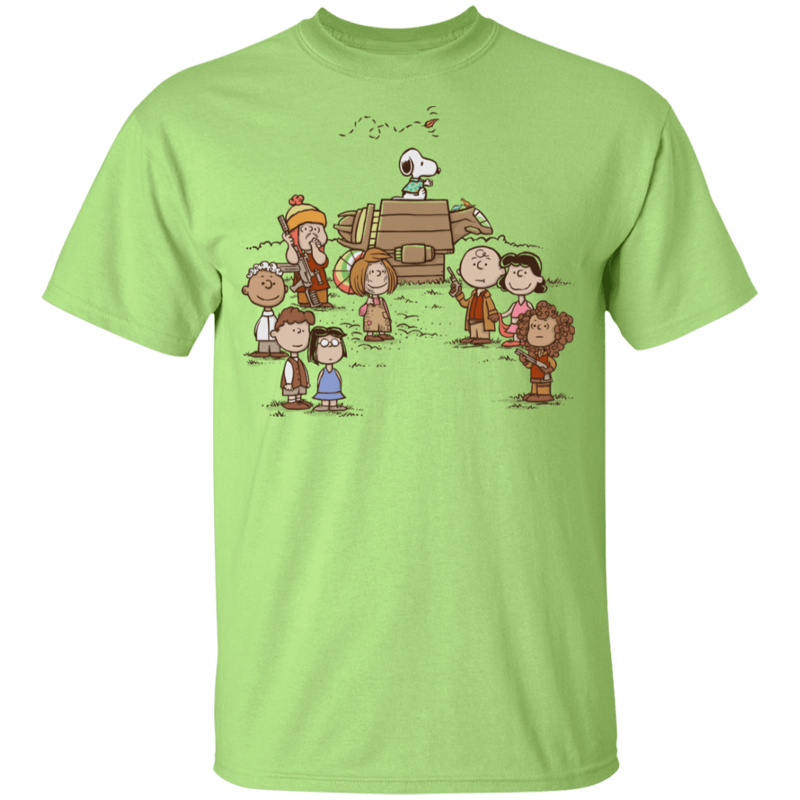 T-Shirts Mint Green / YXS Snoopy Firefly Youth T-Shirt