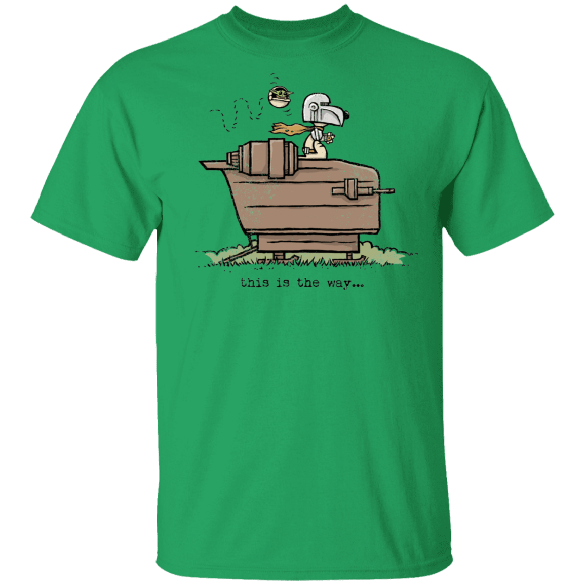 T-Shirts Irish Green / S Snoopy Mando T-Shirt