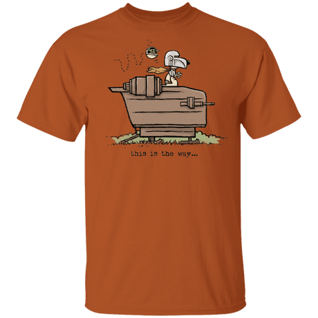 T-Shirts Texas Orange / S Snoopy Mando T-Shirt