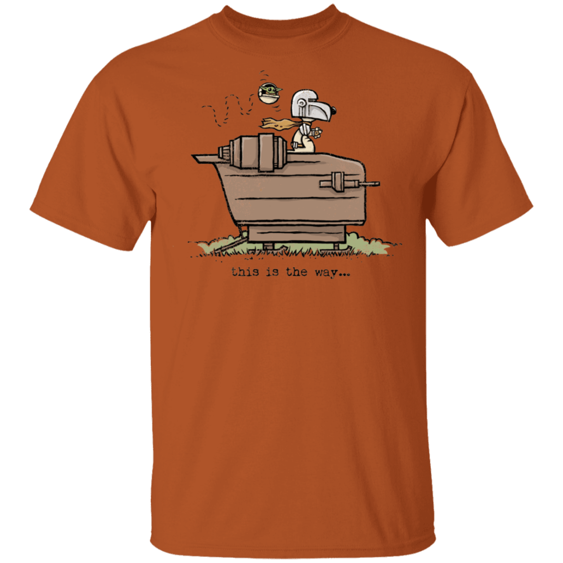 T-Shirts Texas Orange / S Snoopy Mando T-Shirt