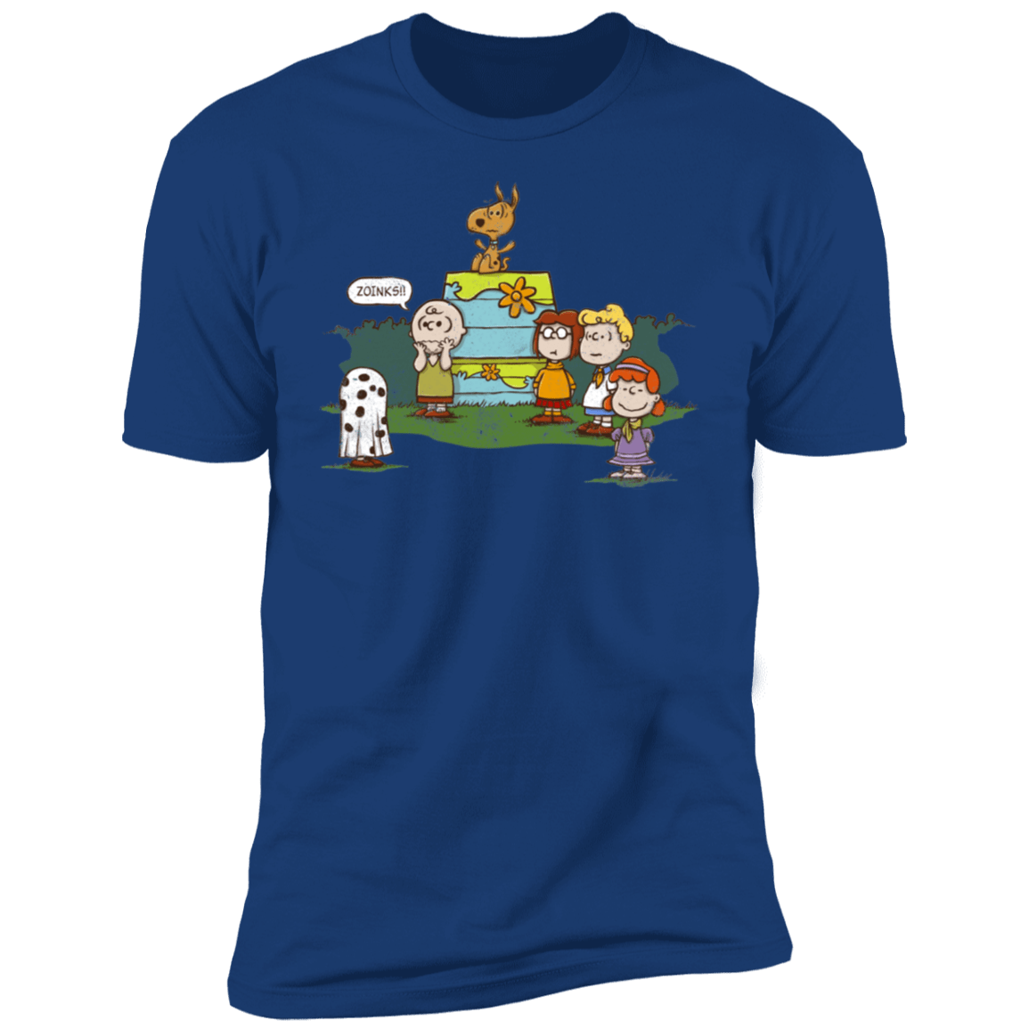T-Shirts Royal / S Snoopy Scooby Men's Premium T-Shirt
