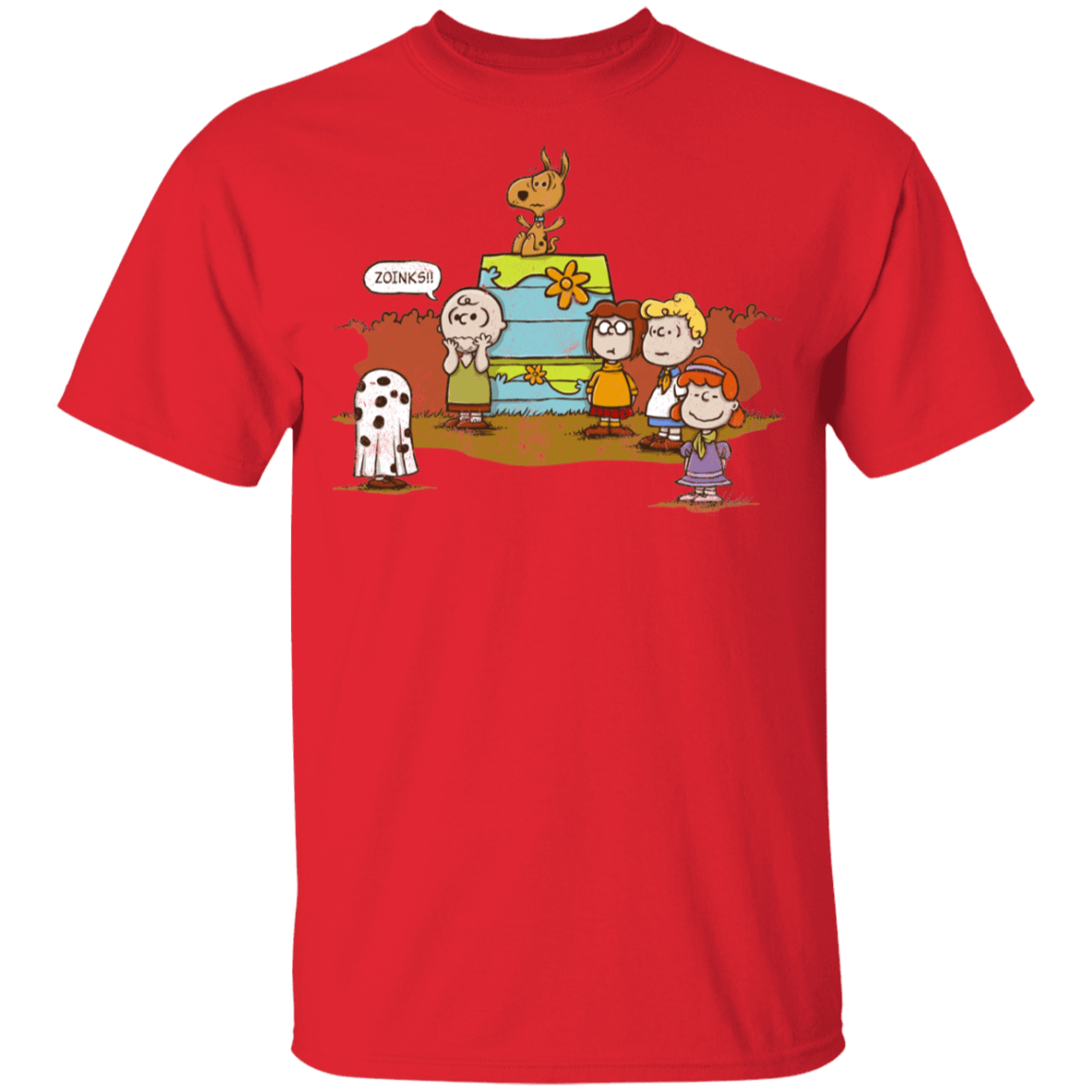 T-Shirts Red / YXS Snoopy Scooby Youth T-Shirt