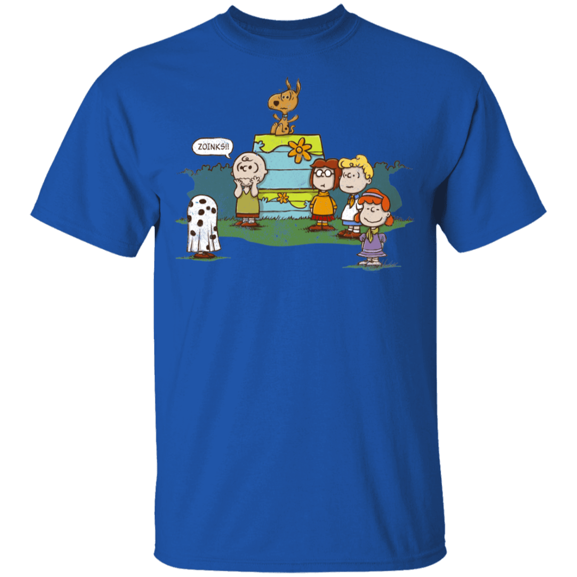 T-Shirts Royal / YXS Snoopy Scooby Youth T-Shirt