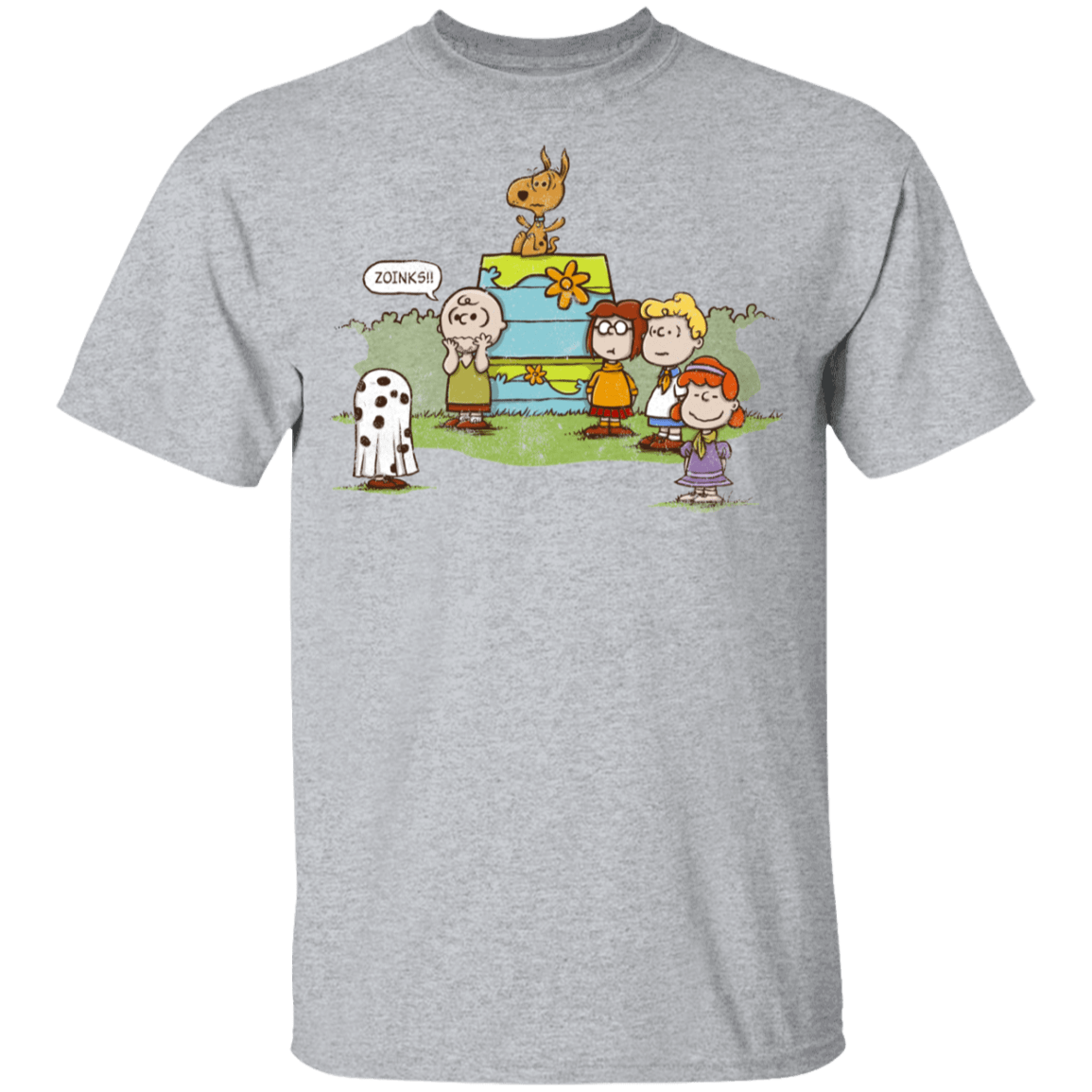 T-Shirts Sport Grey / YXS Snoopy Scooby Youth T-Shirt
