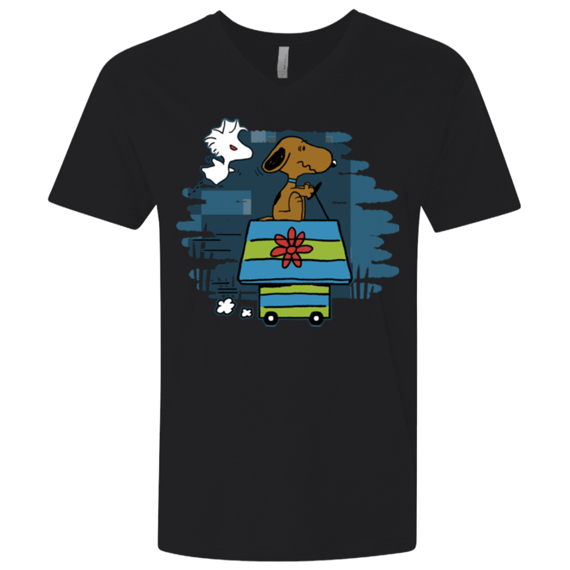 T-Shirts Black / X-Small Snoopydoo Men's Premium V-Neck