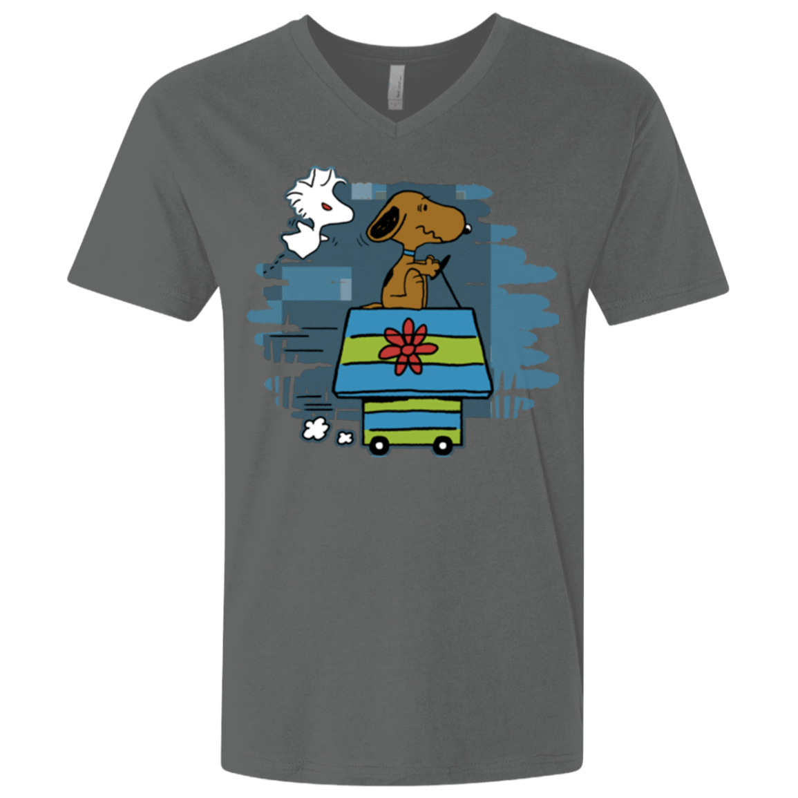 T-Shirts Heavy Metal / X-Small Snoopydoo Men's Premium V-Neck