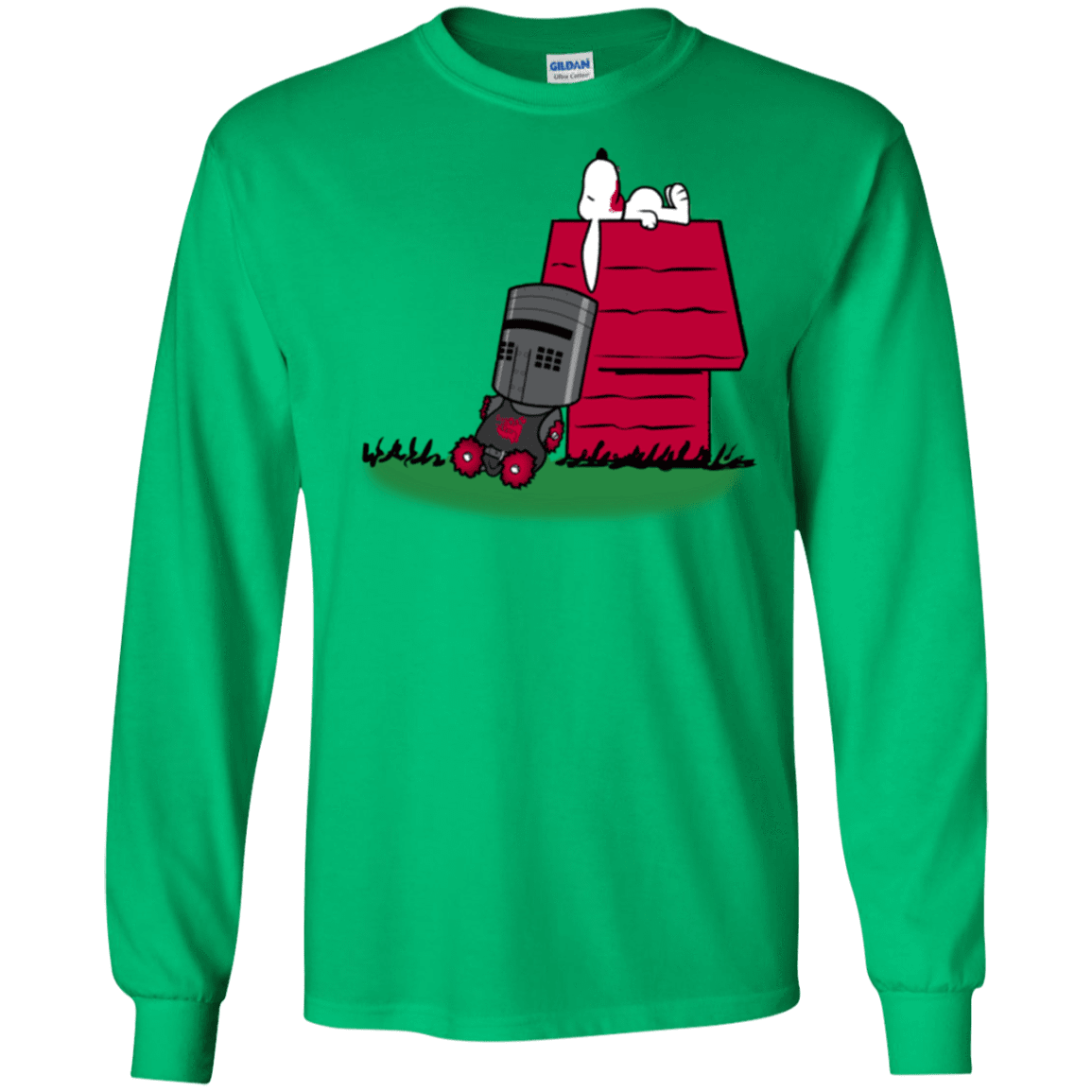 T-Shirts Irish Green / S SNOOPYTHON Men's Long Sleeve T-Shirt