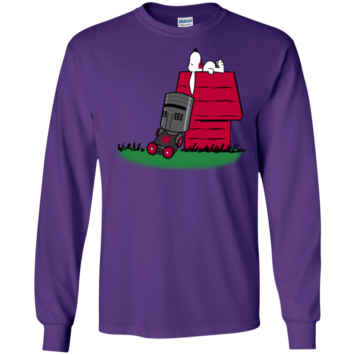 T-Shirts Purple / S SNOOPYTHON Men's Long Sleeve T-Shirt