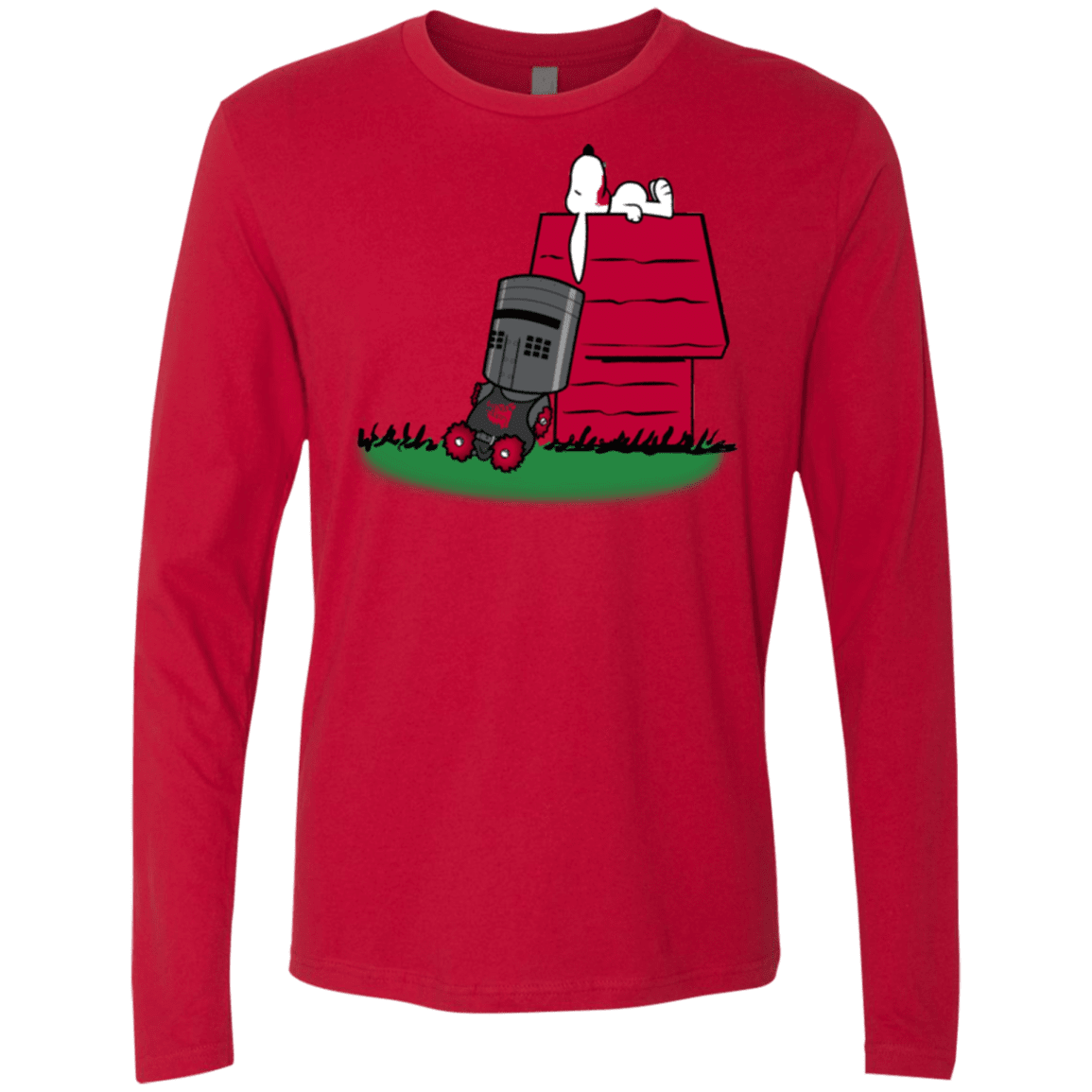 T-Shirts Red / S SNOOPYTHON Men's Premium Long Sleeve