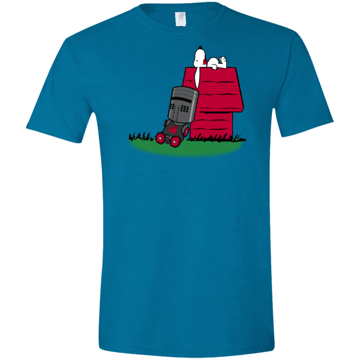 T-Shirts Antique Sapphire / S SNOOPYTHON Men's Semi-Fitted Softstyle